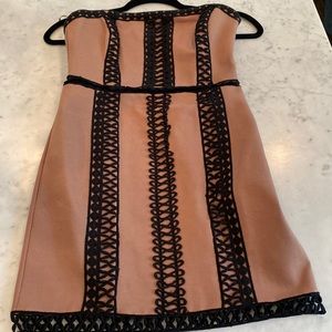FREE PEOPLE strapless dress size small